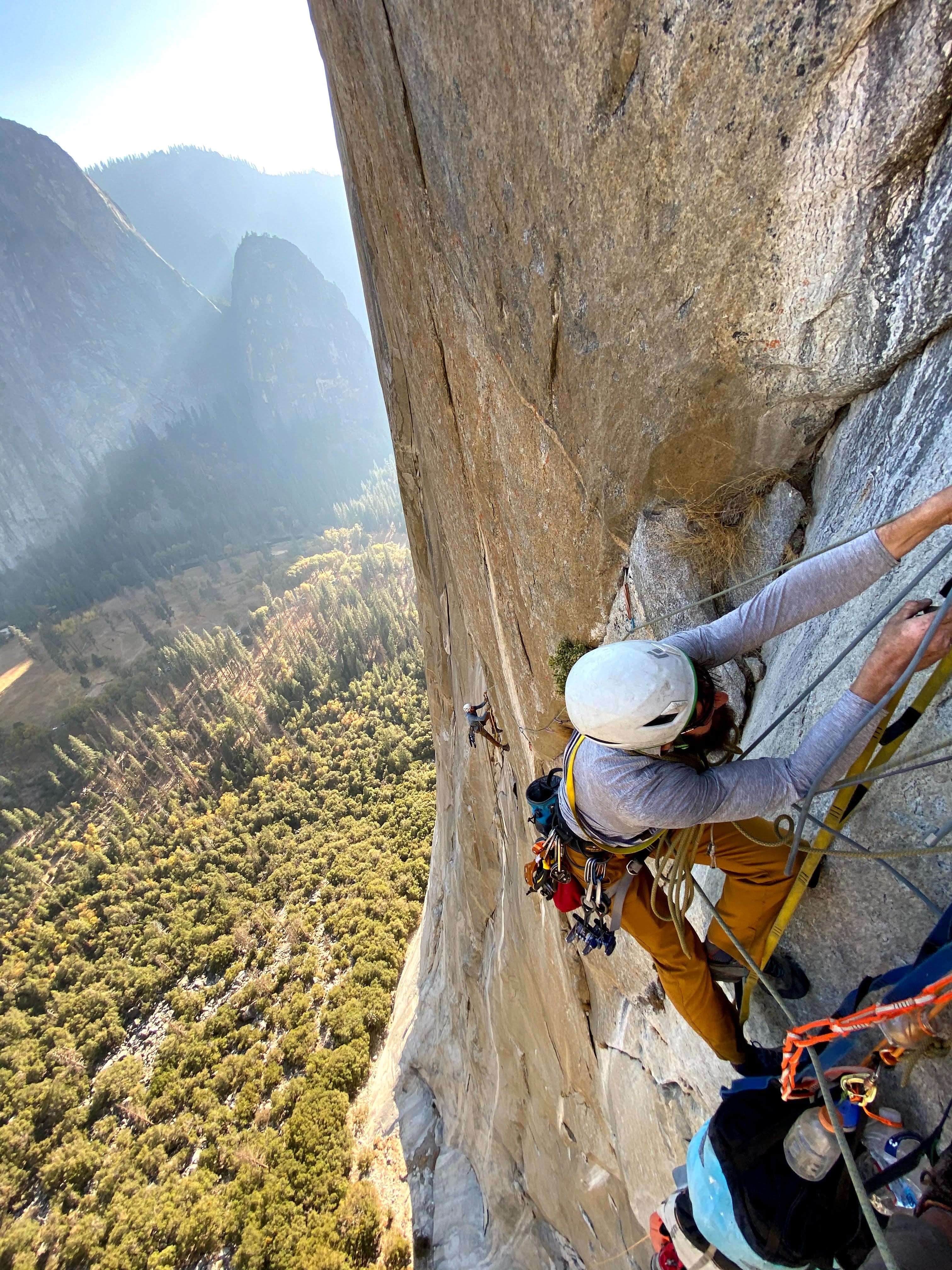 climber at yosemite